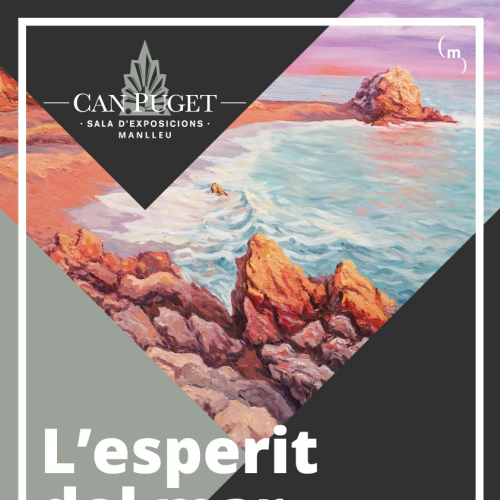Cartell exposició l'esperit del mar febrer 2024