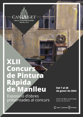 Cartell expo XLII Pintura Ràpida 2024