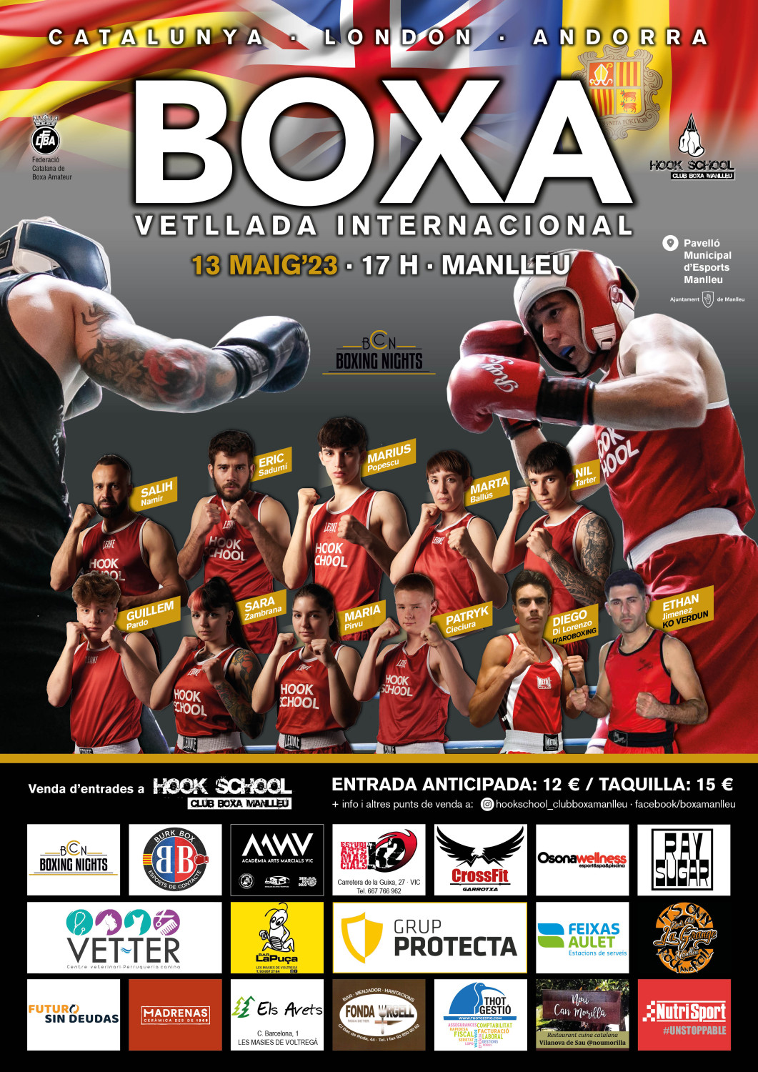 Cartell Boxa Maig 2023