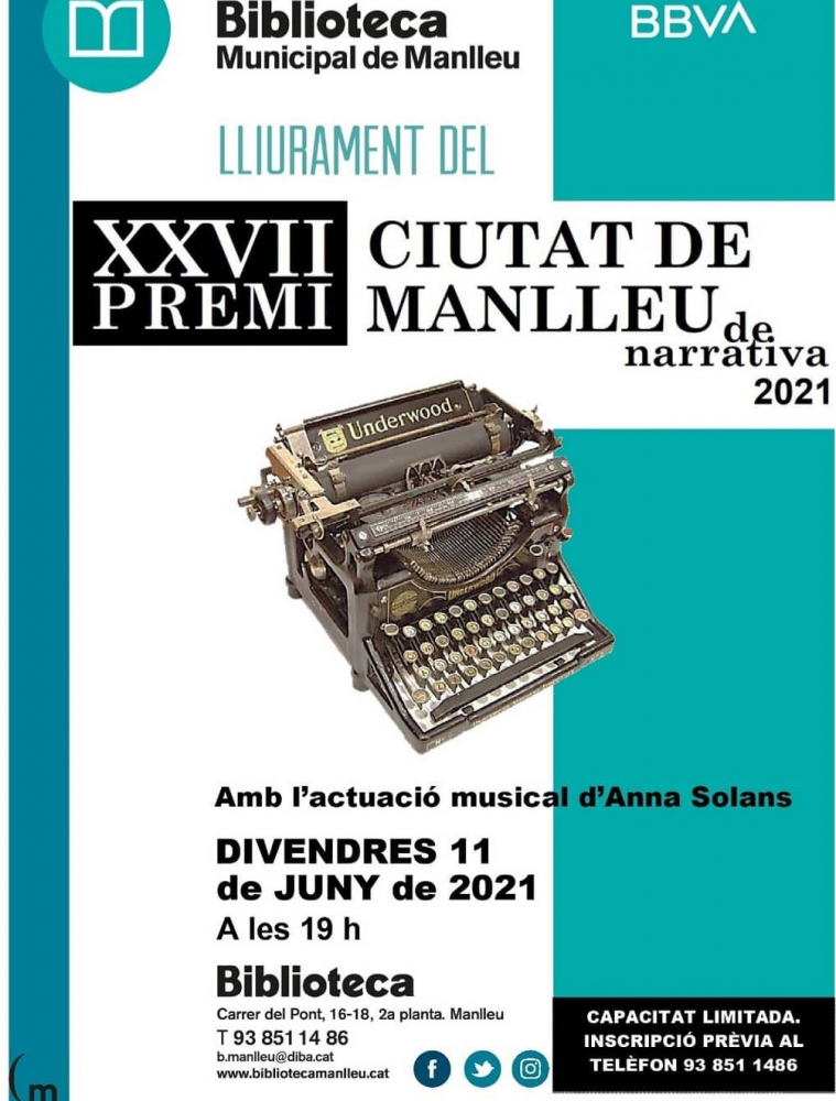 Cartell veredicte Premi Narrativa Manlleu 11.06