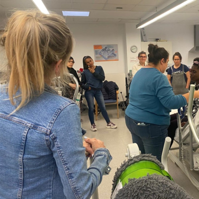 Visita al Centre per a l'Autonomia Personal SIRIUS en el marc del CFI