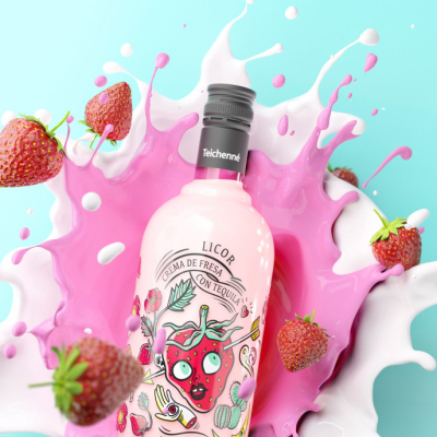 Teichenné - Licor de fresa - Imatge 3D.jpg